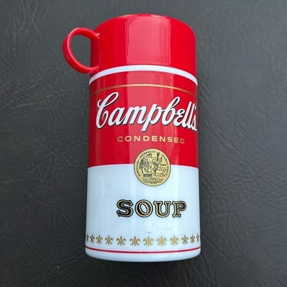 Vintage Campbell’s soup thermos container 1998 New York